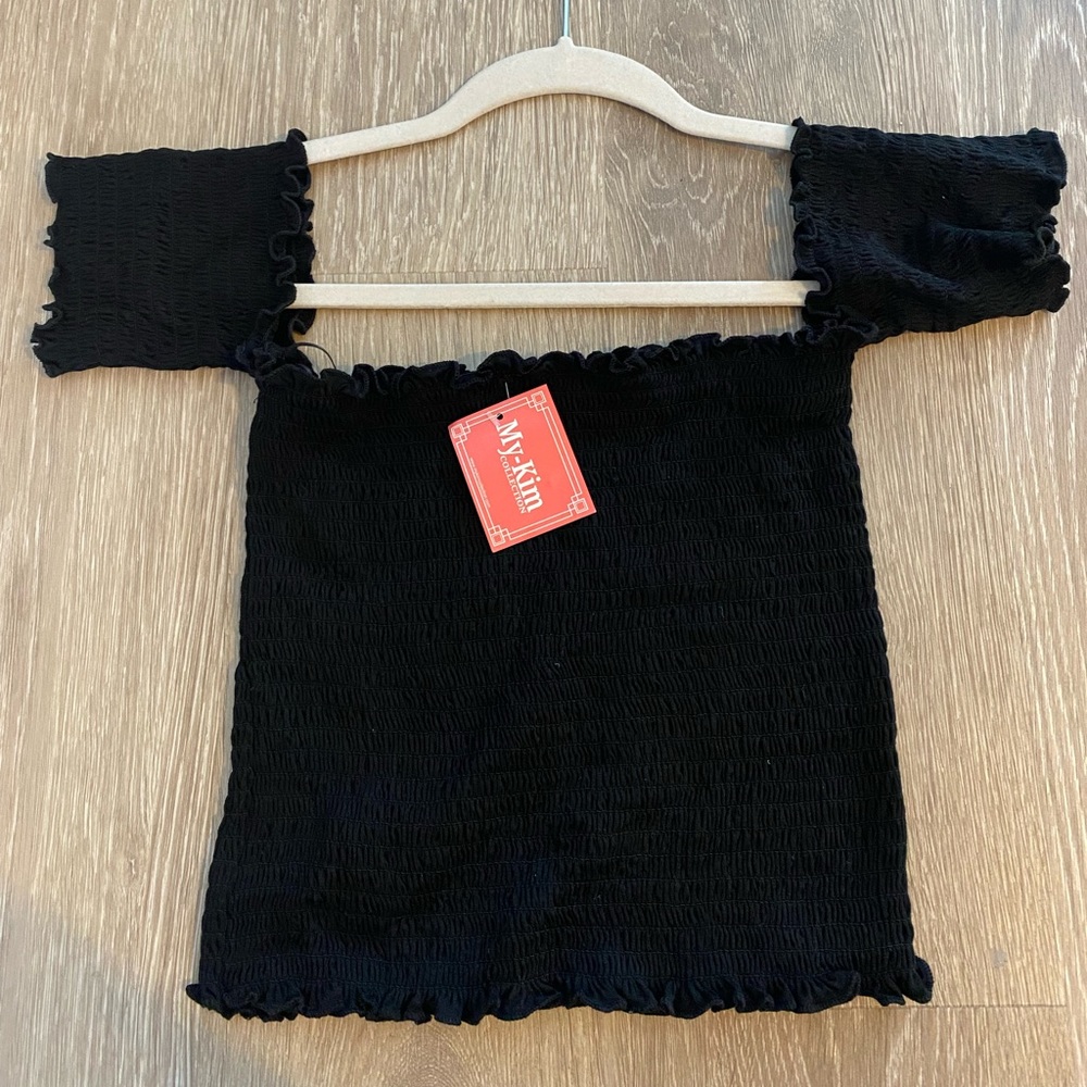 My Kim black tube top - with tags! Size M/L